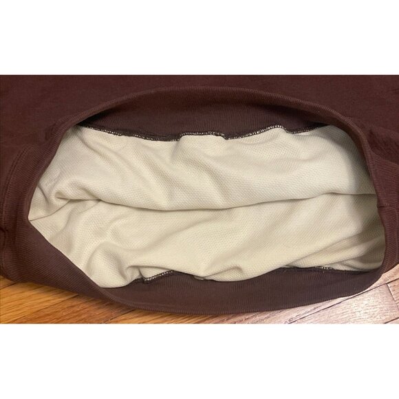 Vintage 80s 2XL XXL Carhartt Rugged Wear Double Waffle Lined Crewneck Sweatshirt - Picture 5 of 9